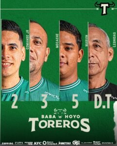 Equipo Oficial de Babahoyo Toreros de la LNE