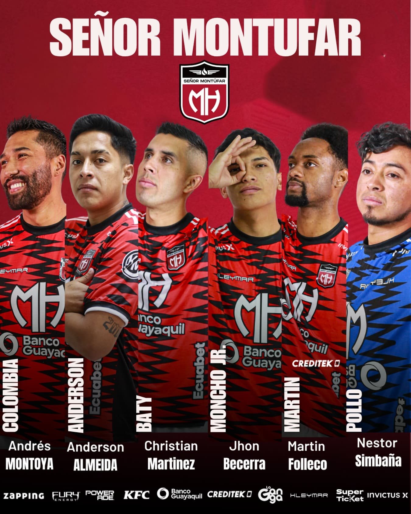 Equipo Completo de Señor Montufar