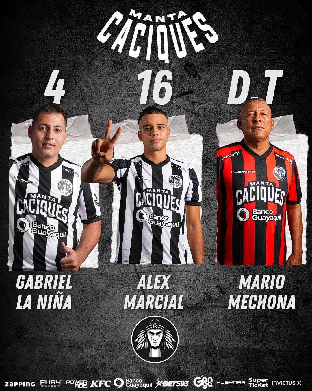 Equipo Oficial de Manta Caciques de la LNE