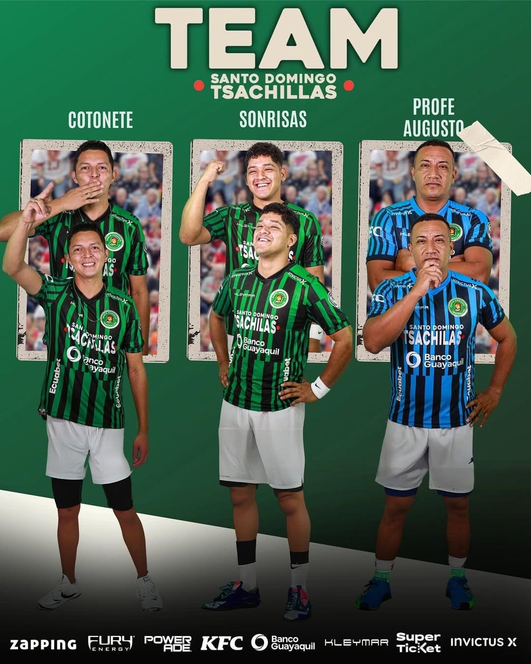 Jugadores de Santo domingo Tsáchilas